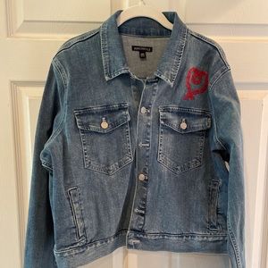 J.Crew Heart Jean jacket